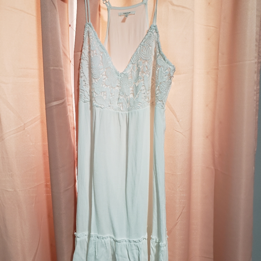 White summer dress